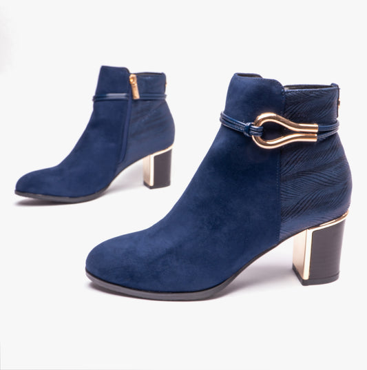 Lotus AUTUMN Womens Ankle Boots Navy