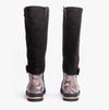 Lotus HARPER Womens Boots Black Microfibre/Snake