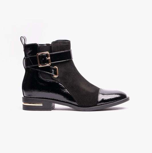 Lotus BONNIE Womens Ankle Boots Black