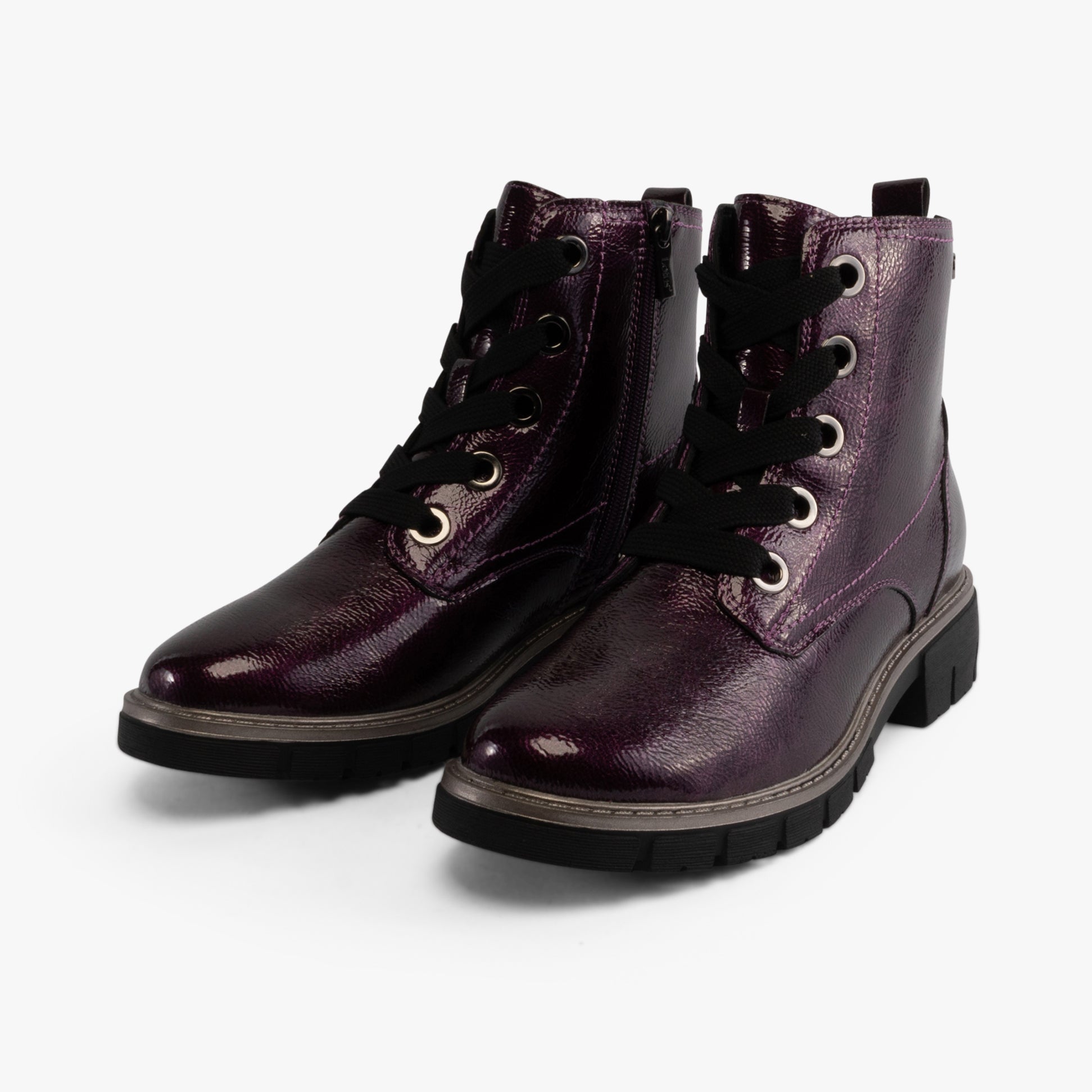 Lotus JOJO Womens Boots Purple