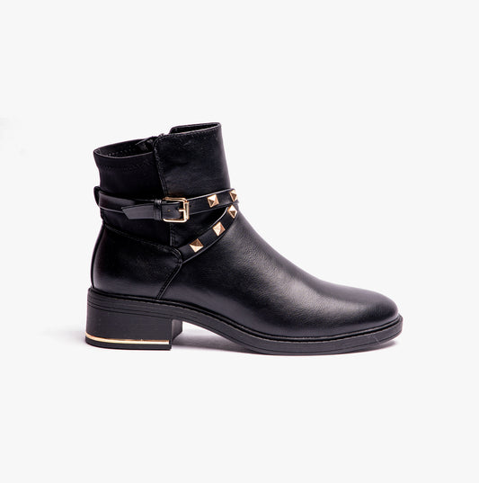 Lotus ALICIA Womens Ankle Boot Black