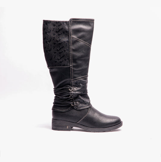 Lotus KENZA Womens Boots Black