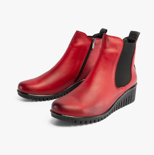 Lotus DRESDEN Womens Boots Red