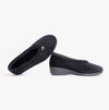 Lotus EADIE Womens Slippers Black