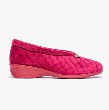 Lotus EADIE Womens Slippers Bordo