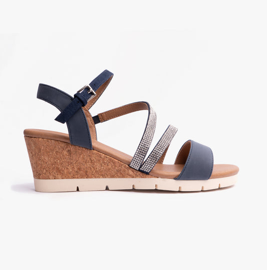 Lotus GOLDIE Womens Sandals Navy