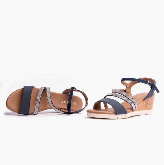 Lotus GOLDIE Womens Sandals Navy