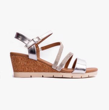 Lotus GOLDIE Womens Sandals Silver