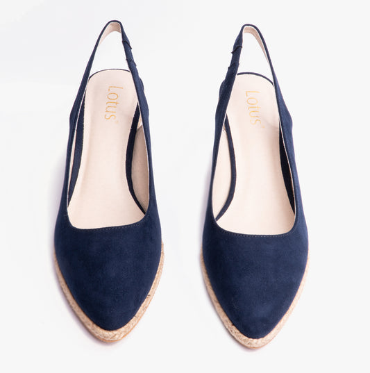 Lotus GIGI Womens Espadrille Navy