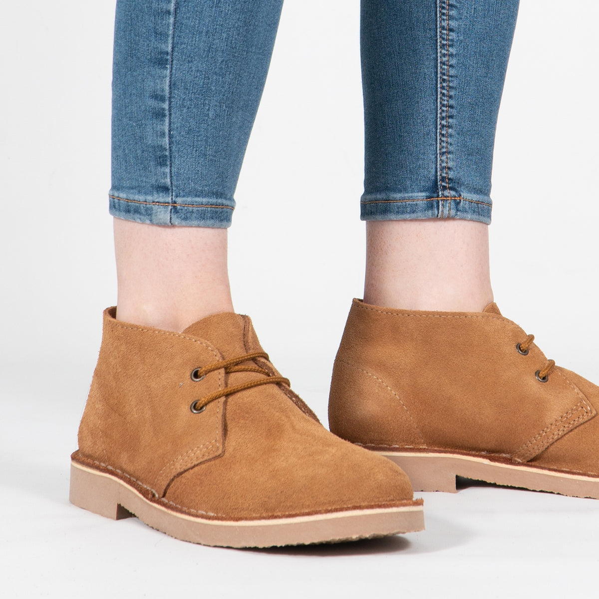 Roamers ORIGINAL Unisex Desert Boots Sand