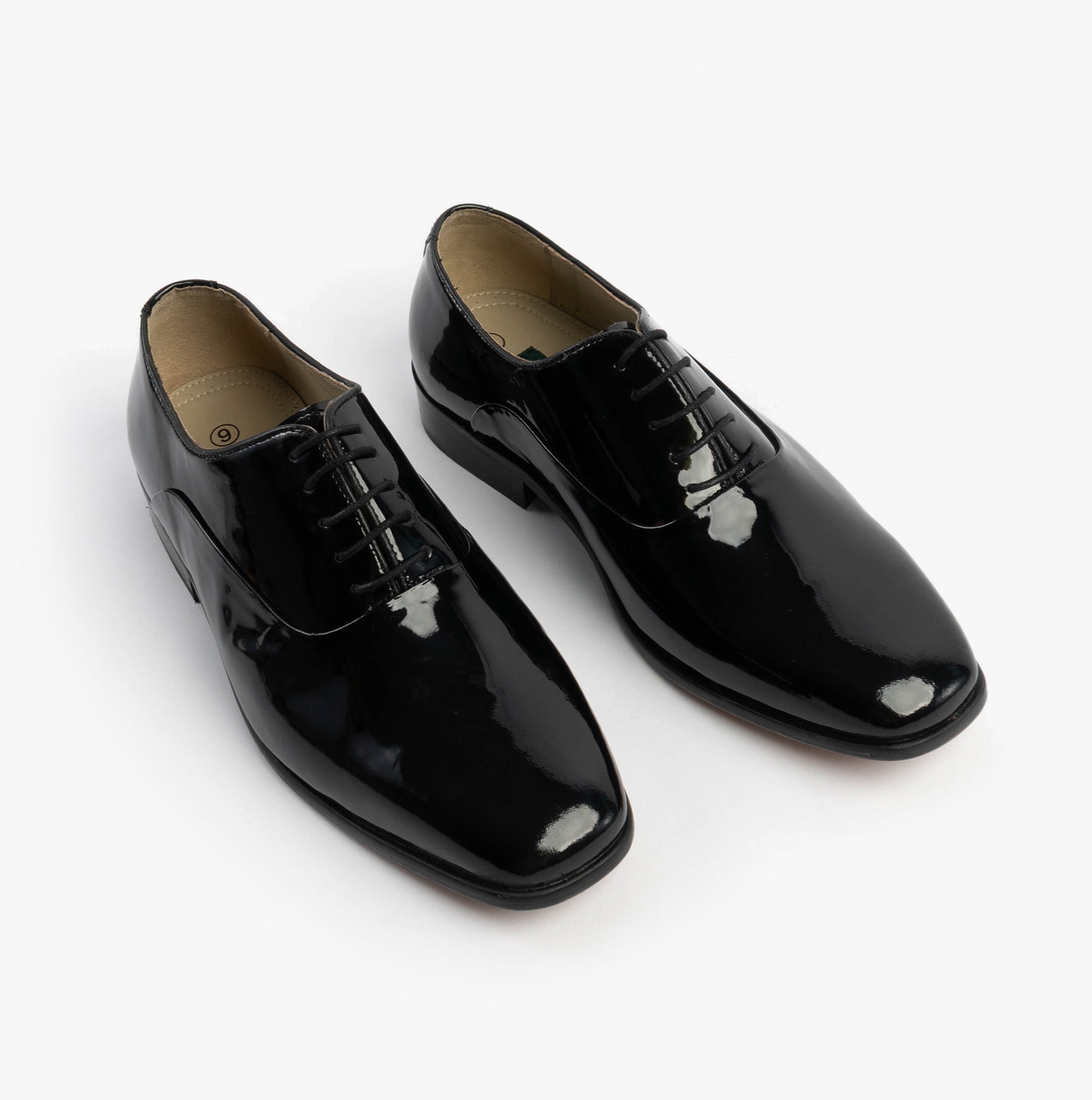 Montecatini Mens Oxford Dress Shoes Black Patent
