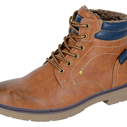 R21 Original DEREK Mens Ankle Boots Tan