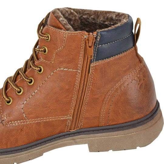 R21 Original DEREK Mens Ankle Boots Tan