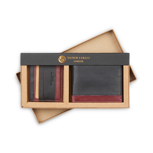 Silver Street London TURIN Mens Wallet Red