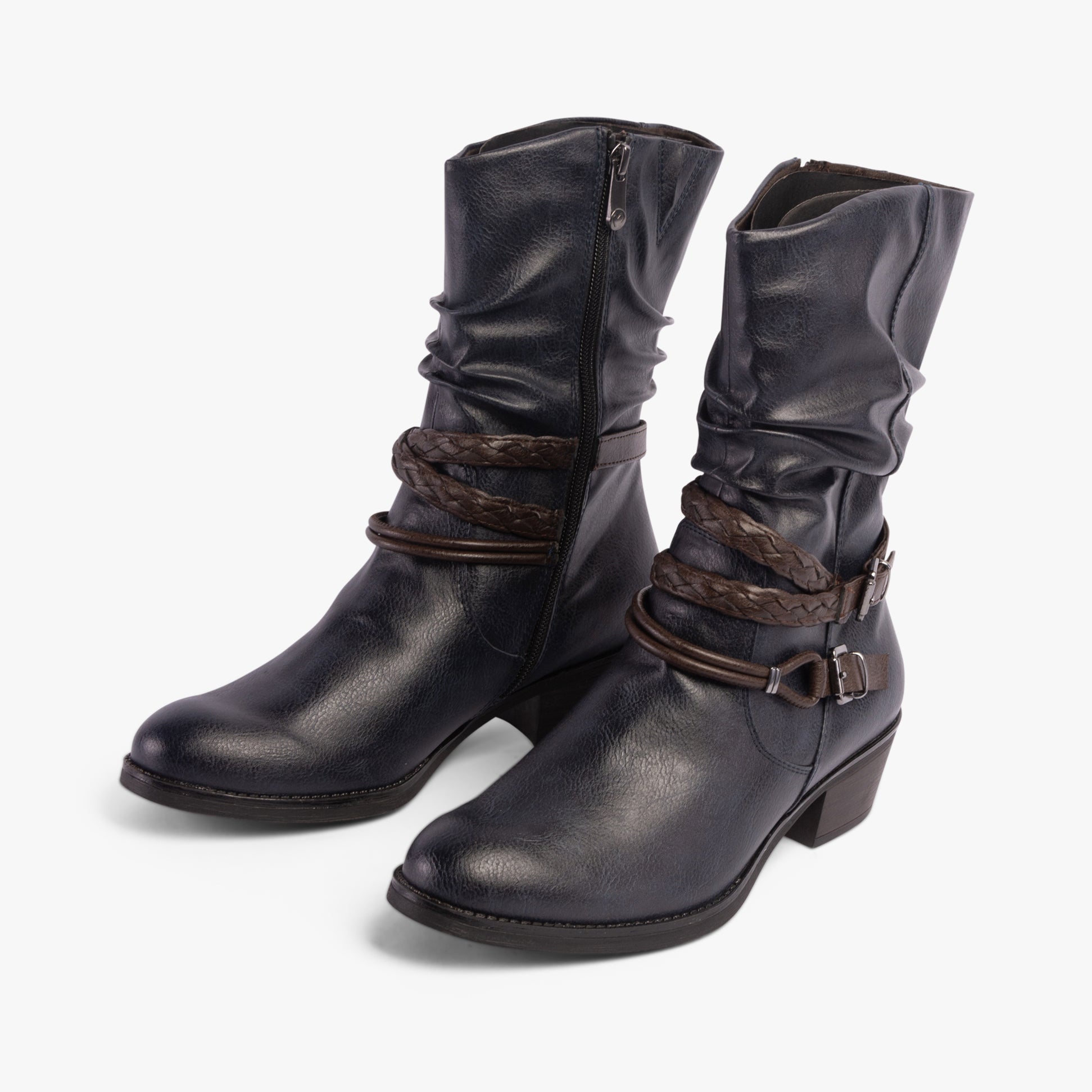 Marco Tozzi 25316-41-890 Womens Boots Navy Comb
