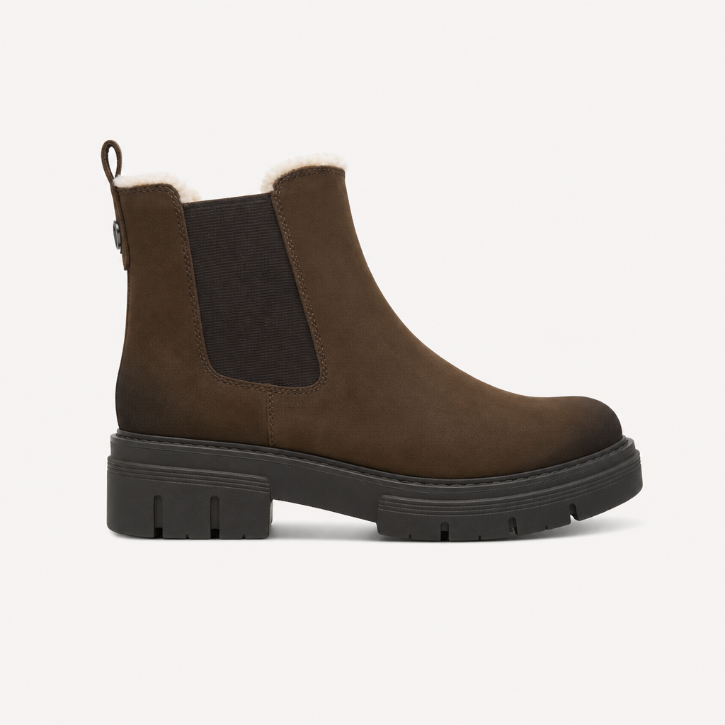 Marco Tozzi 26441-45 Womens Chelsea Boots Cafe Nubuck