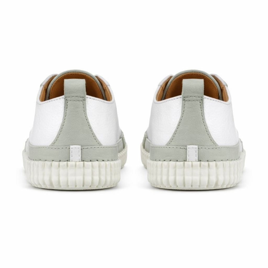 Mod Comfys KATIE Womens Casual Shoes White/Mint