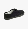 Mirak 6061 Unisex Canvas Lace Plimsolls Black