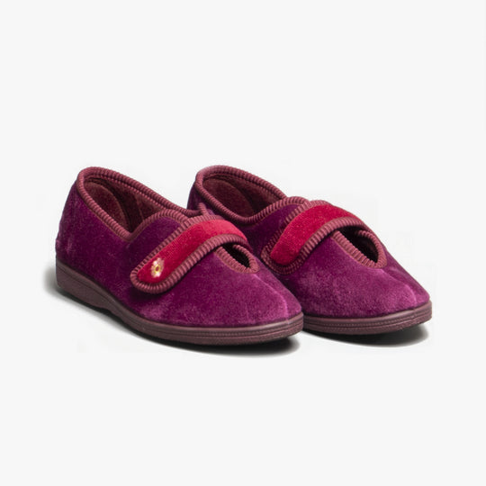 Mirak ANDREA Womens Slippers Wine