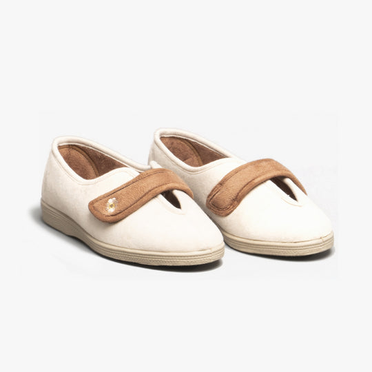 Mirak ANDREA Womens Slippers Beige