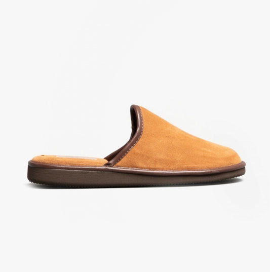 Mirak REG Mens Mule Slippers Beige