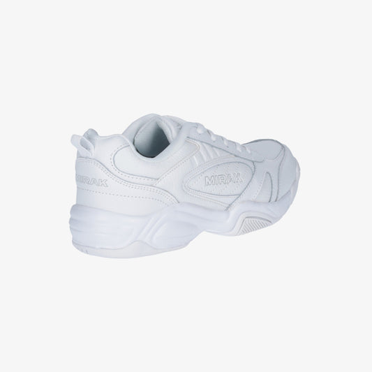 Mirak CONTENDER Unisex Leather Trainers White
