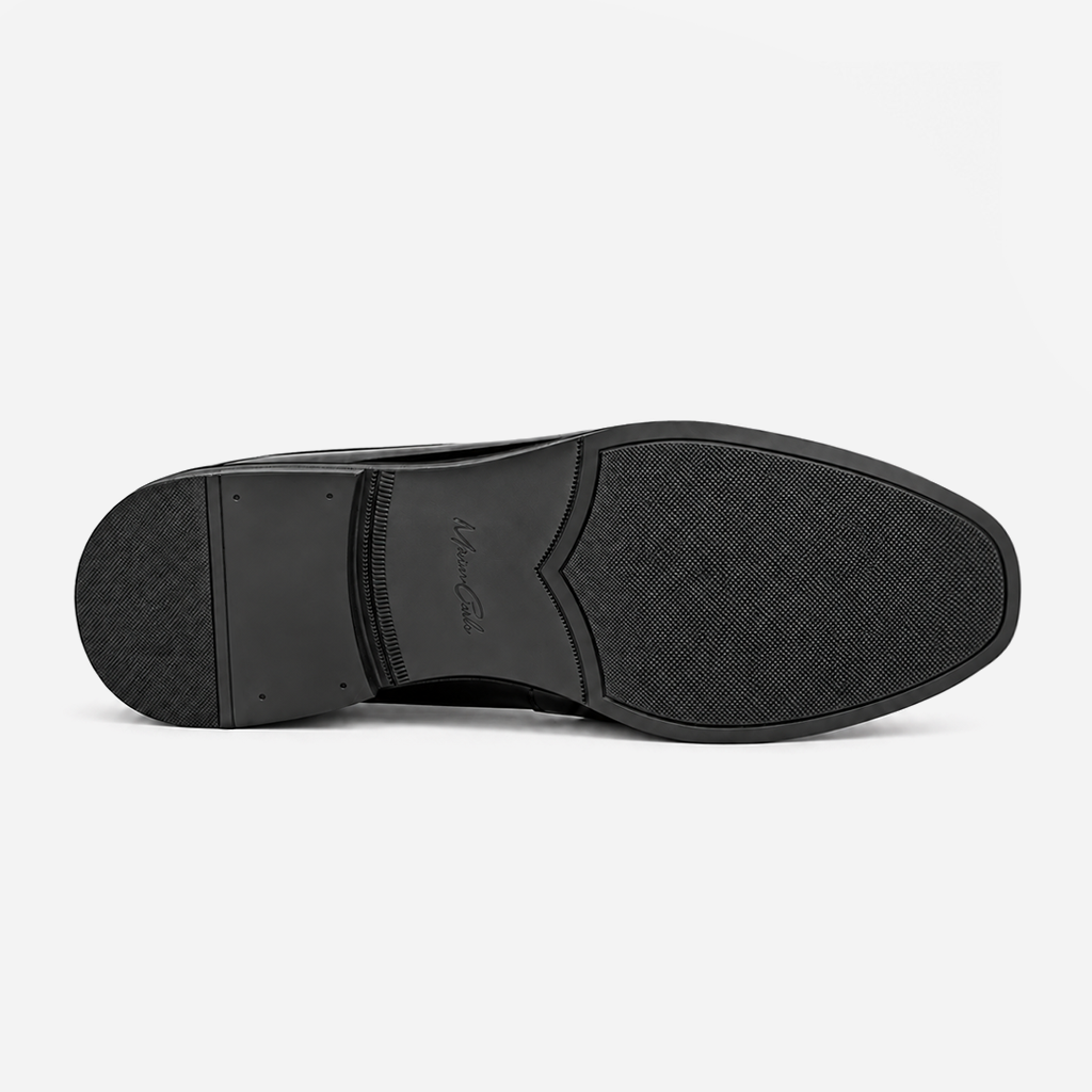 Mister Carlo ALFIE Mens Loafer Shoes Black Patent