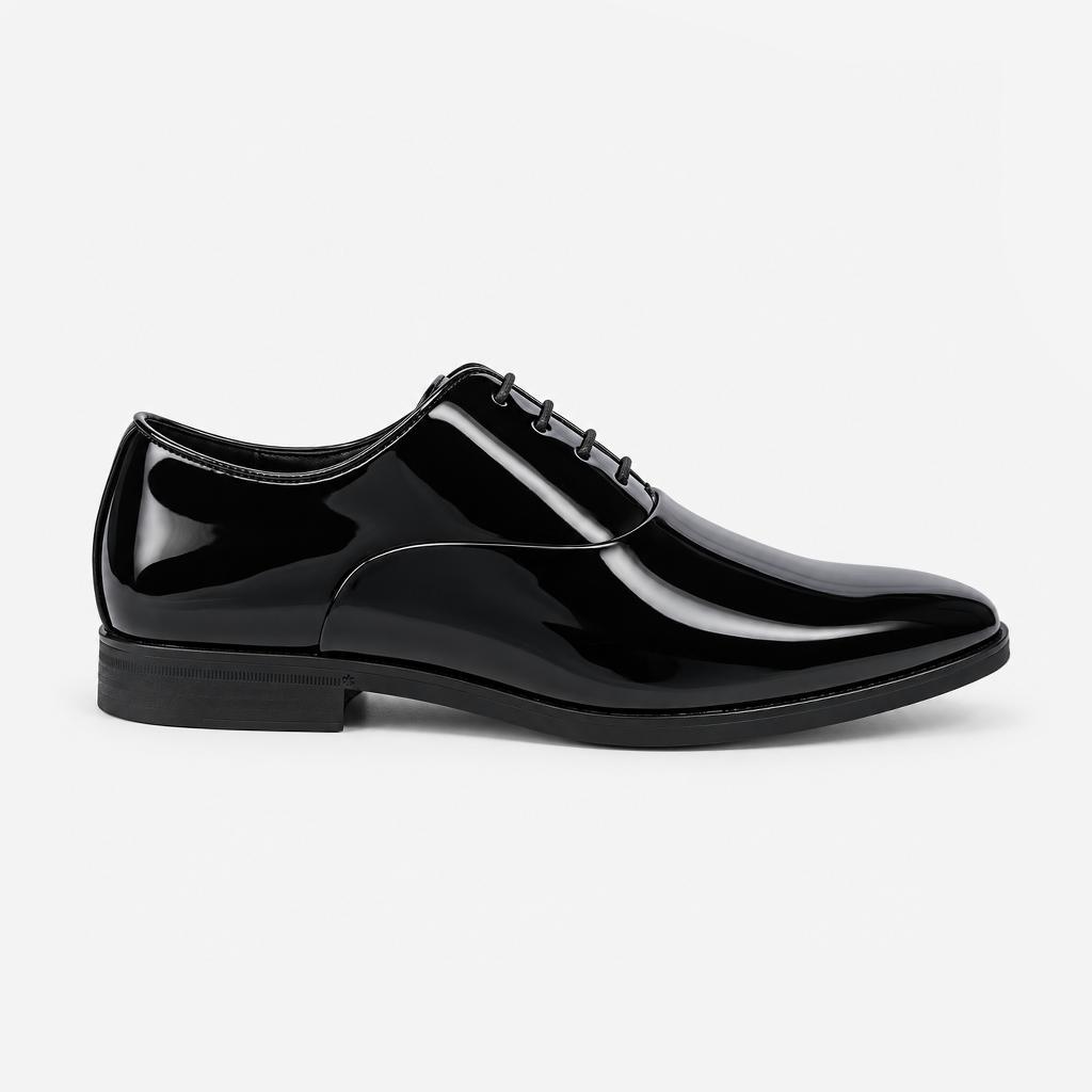 Mister Carlo THEO Mens Oxford Shoes Black Patent