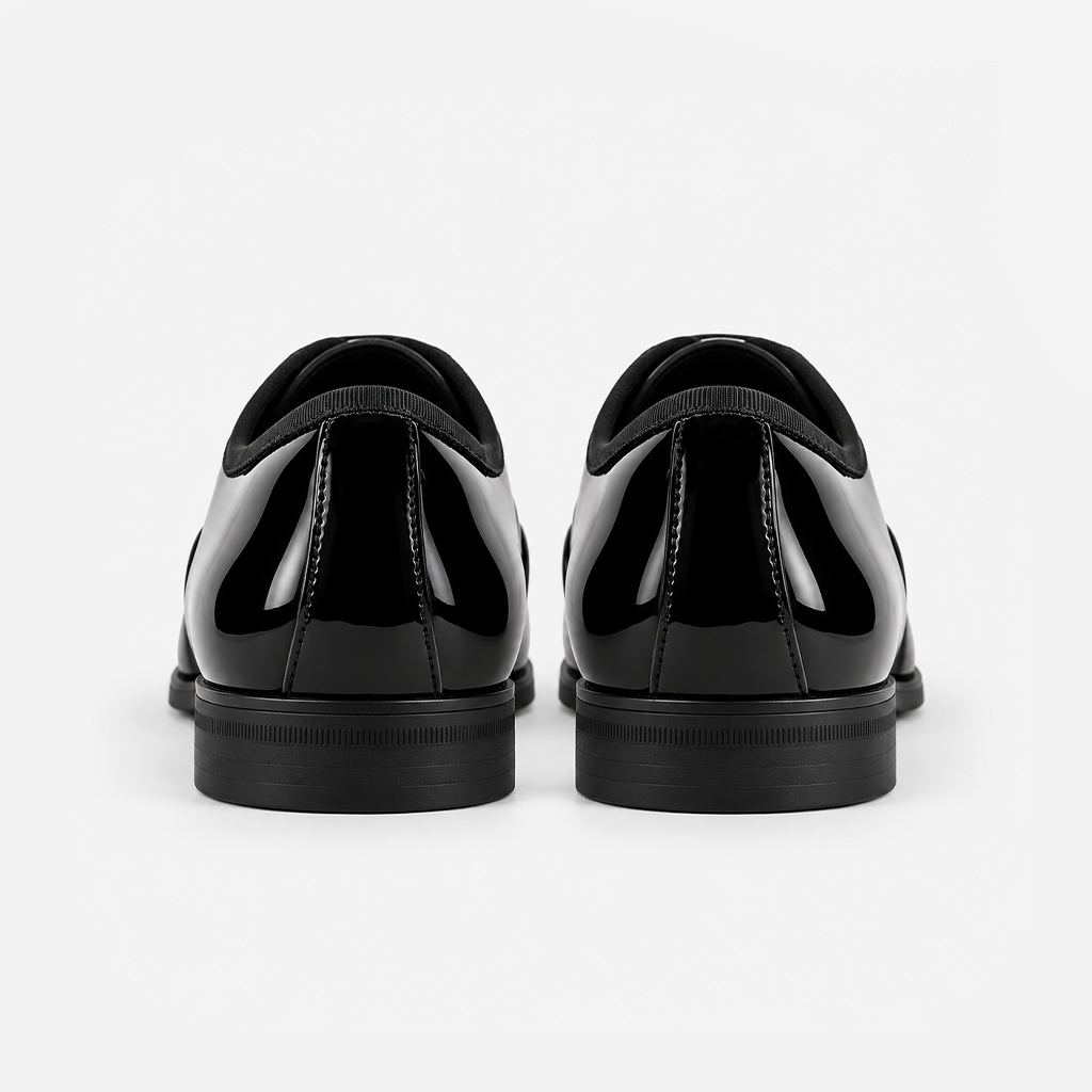 Mister Carlo RALPH Mens Oxford Shoes Black Patent