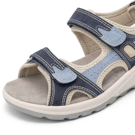 Mod Comfys L813 Womens Hiking & Trail Sandals Blue/Navy