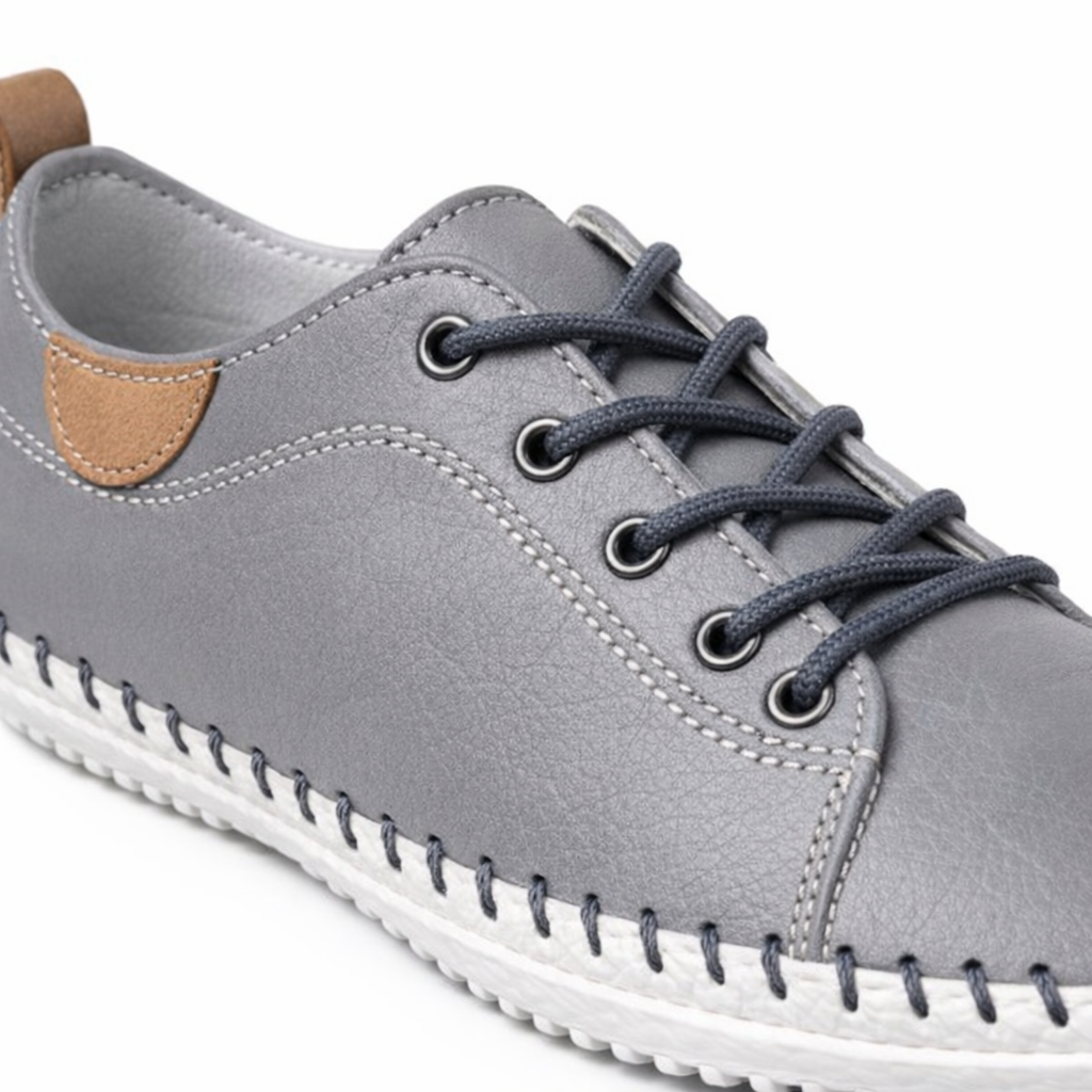 Mod Comfys GWEN Womens Casual Shoes Grey