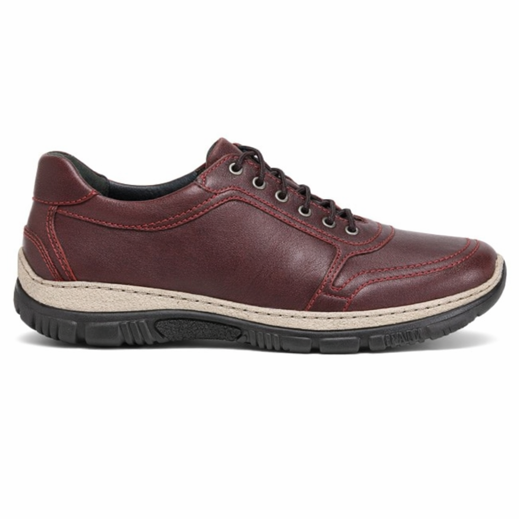 Mod Comfys GRACE Womens Casual Shoes Burgundy