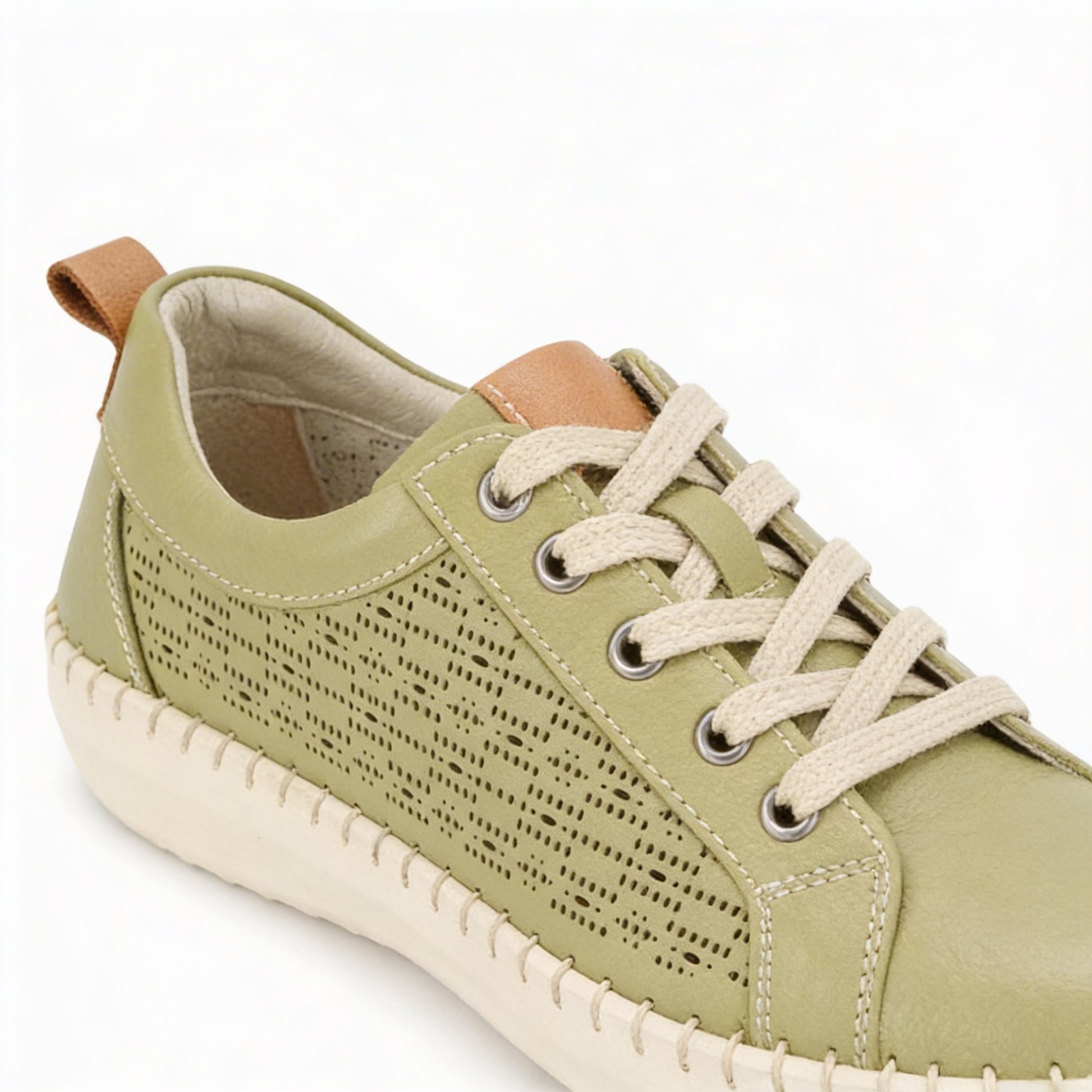 Mod Comfys SIENNA Womens Casual Shoes Avocado