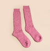 Mud Dogs 34SED060 Womens Wellington Boot Socks Pink