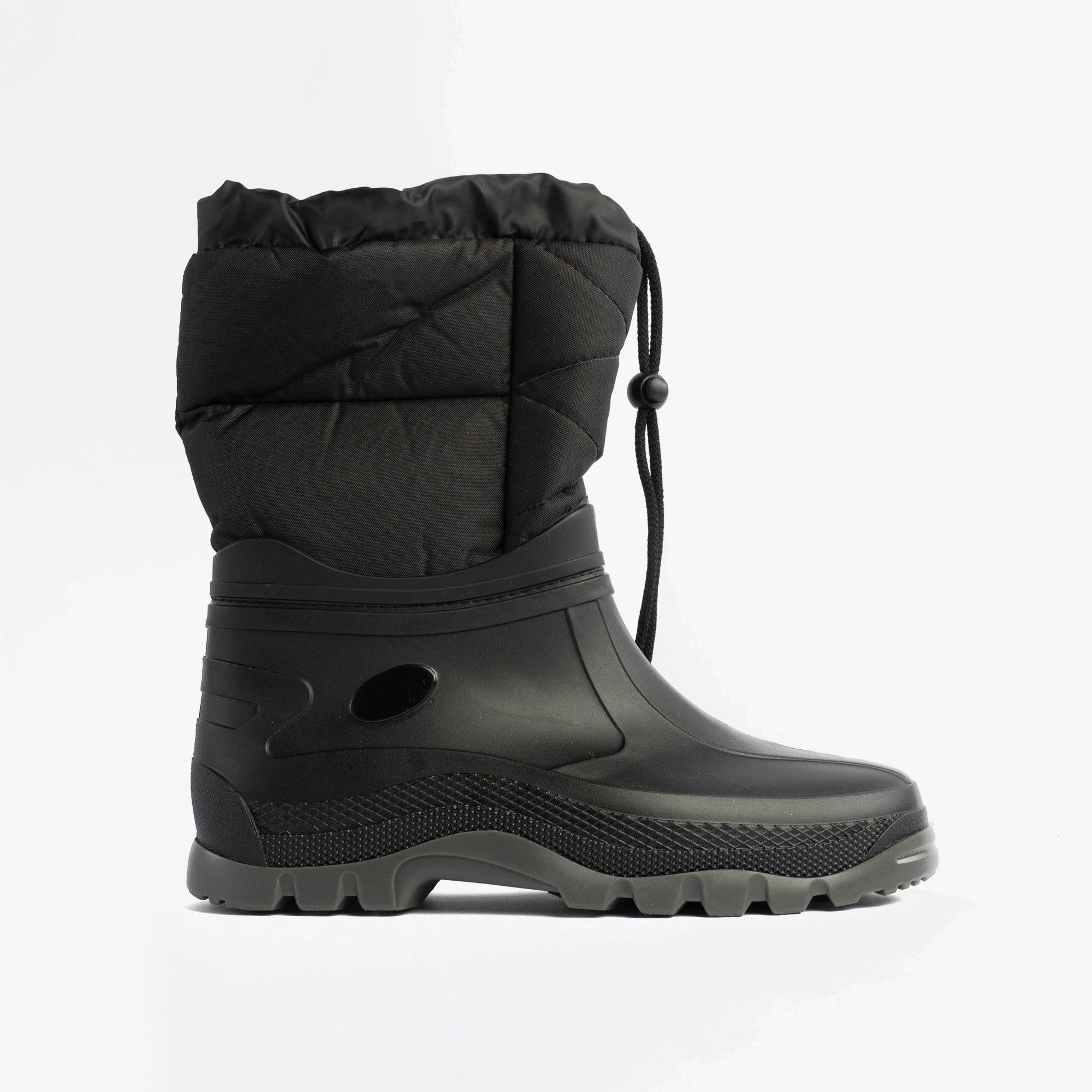 Mud Dogs NORDIC Mens Snow Boots Black