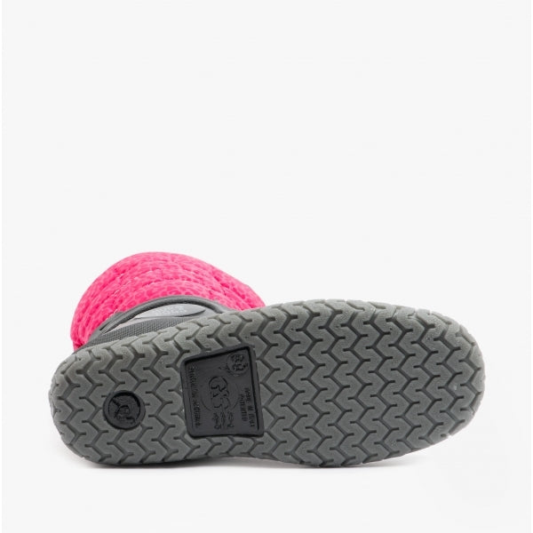 Mud Dogs NORDIC Womens Boots Black/Pink Leopard