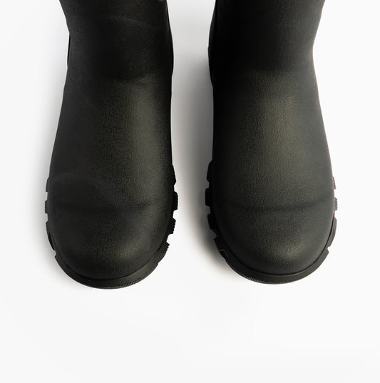 Mud Dogs RUTLAND MID Unisex Neoprene Wellington Boots Black