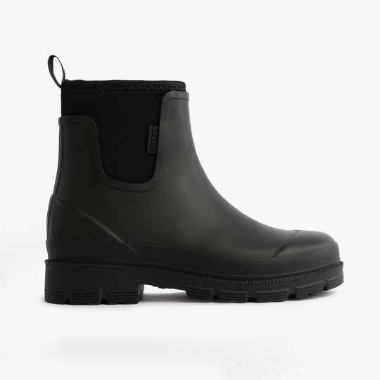 Mud Dogs BROOKE Womens Ankle Neoprene Wellies Black