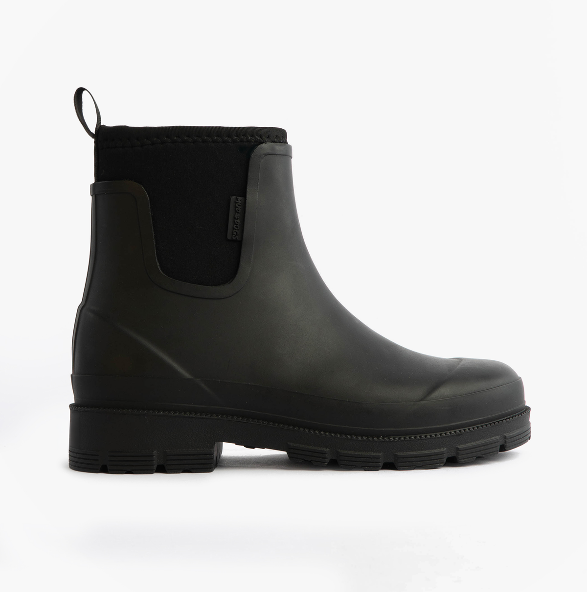 Mud Dogs BROOKE Womens Ankle Neoprene Wellies Black