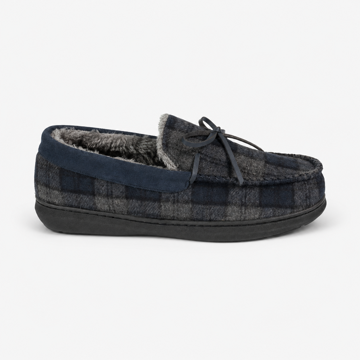 Jo & Joe BUDE Mens Mule Slippers Navy