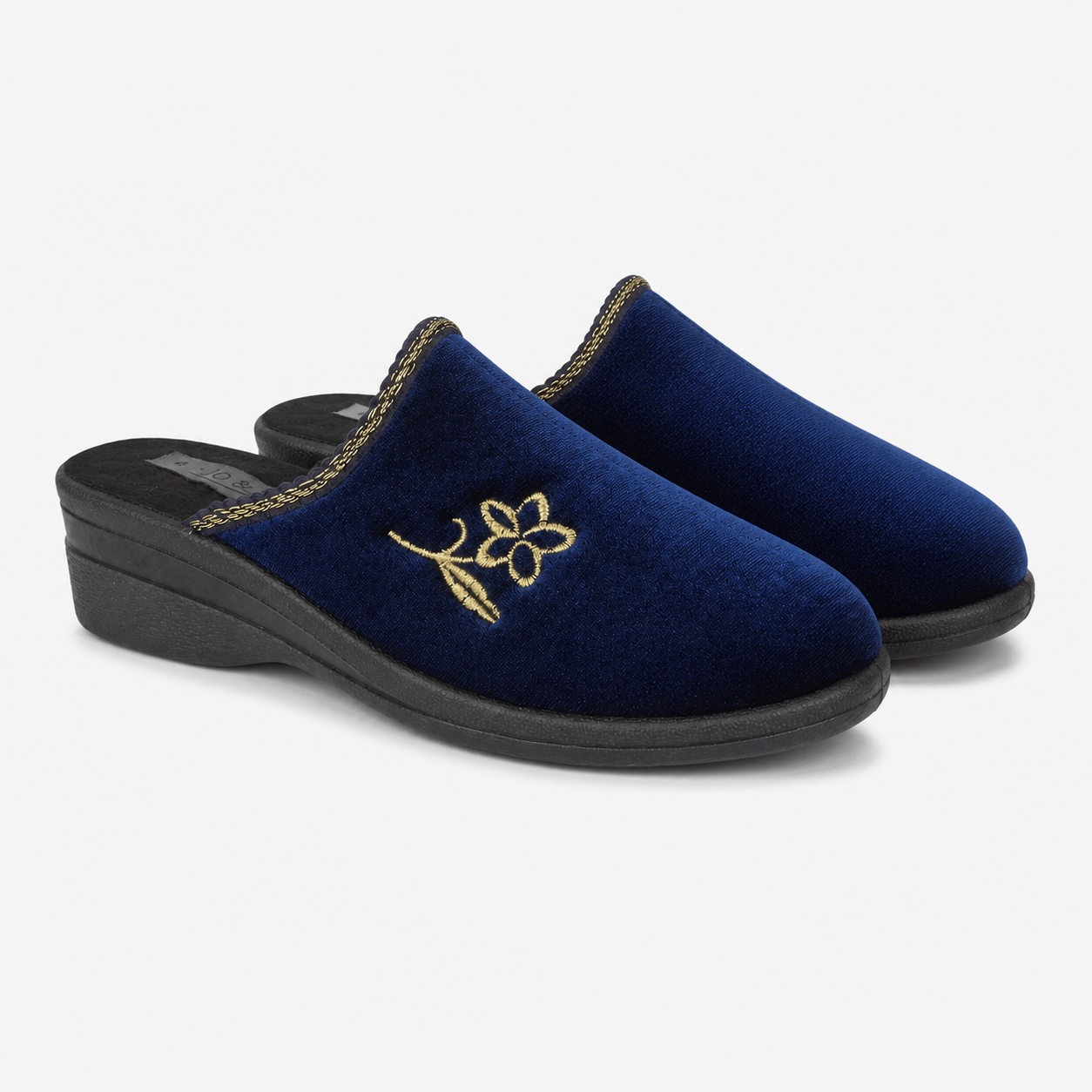 Jo & Joe HELEN Womens Mule Slippers Navy