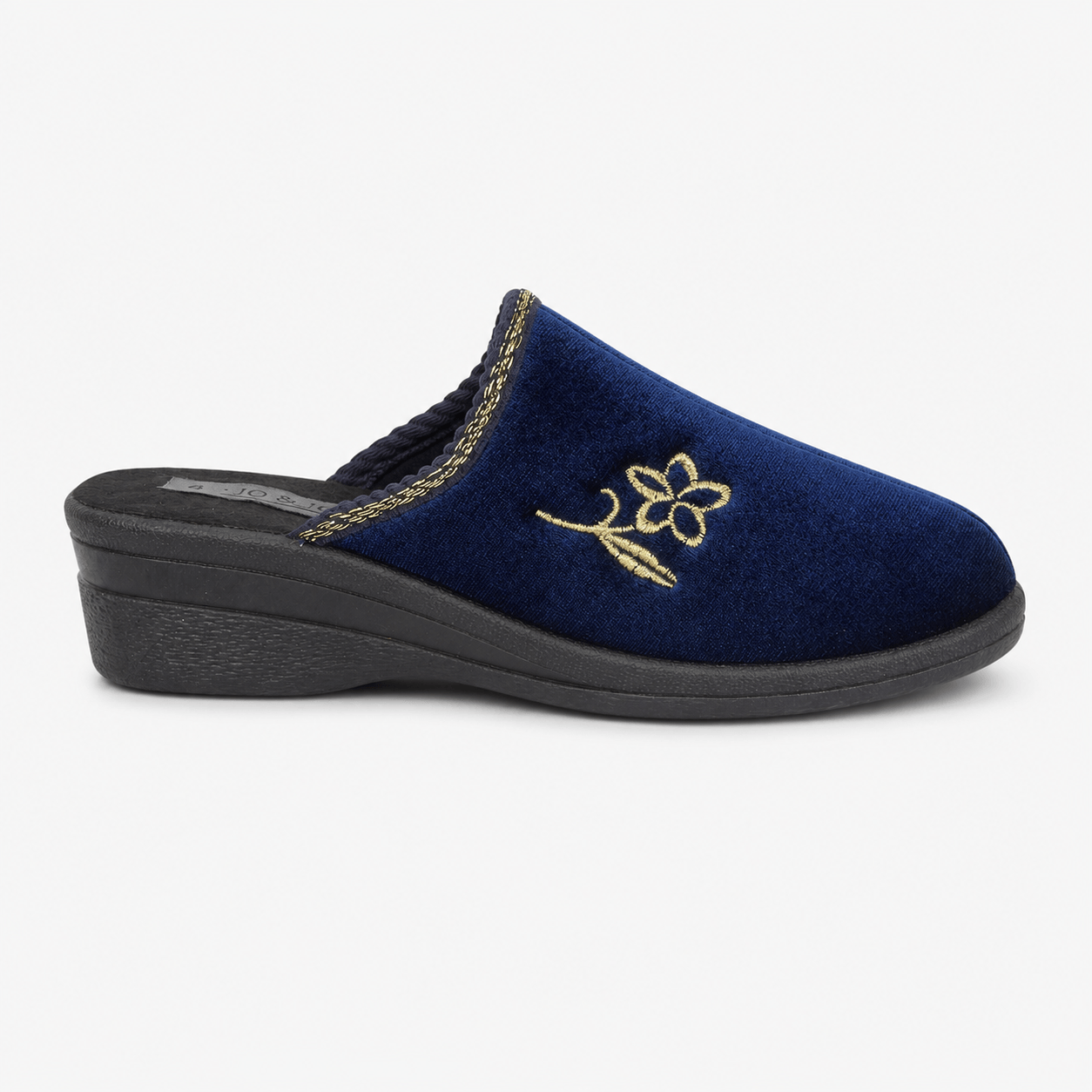 Jo & Joe HELEN Womens Mule Slippers Navy