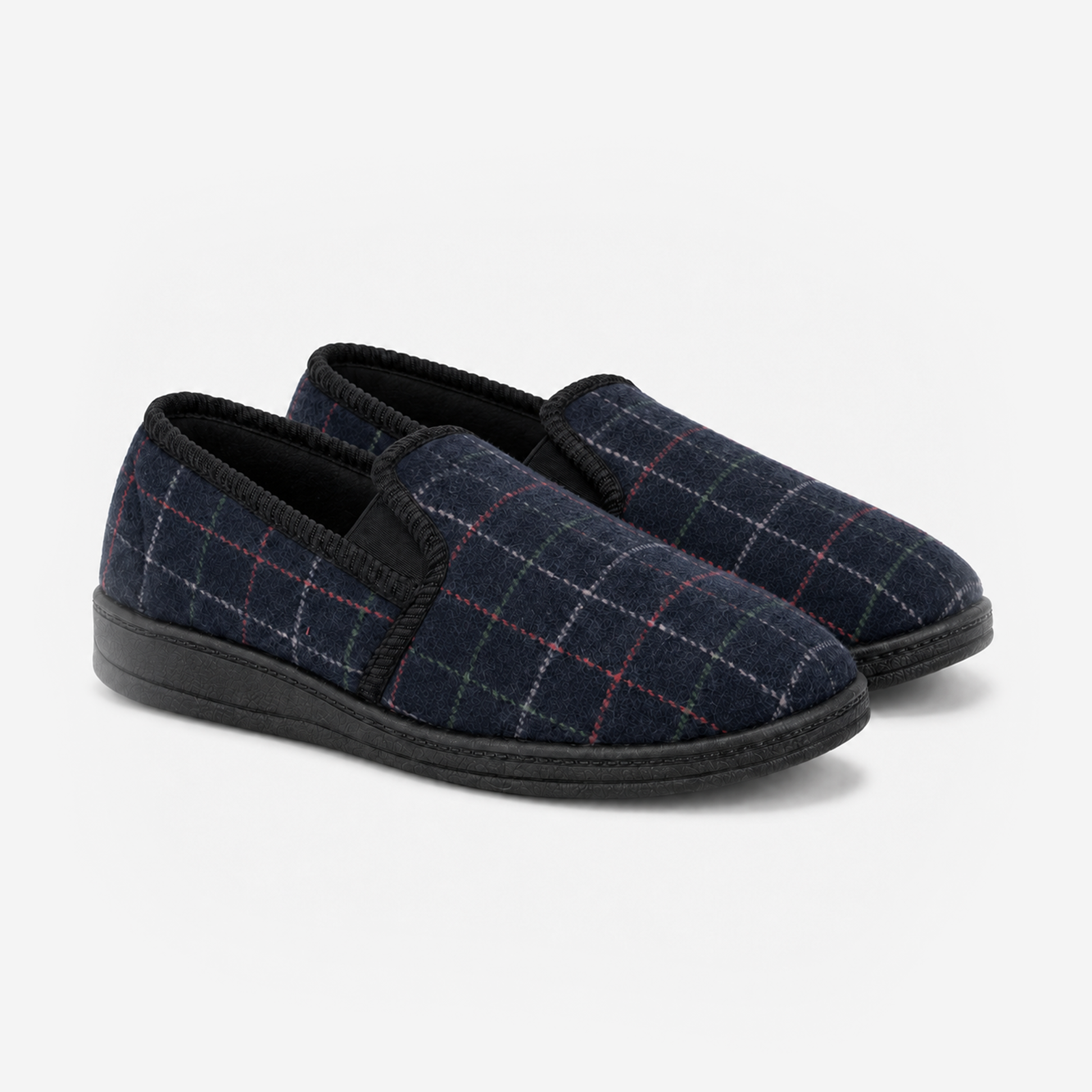 Jo & Joe RUPERT Mens Full Slippers Navy