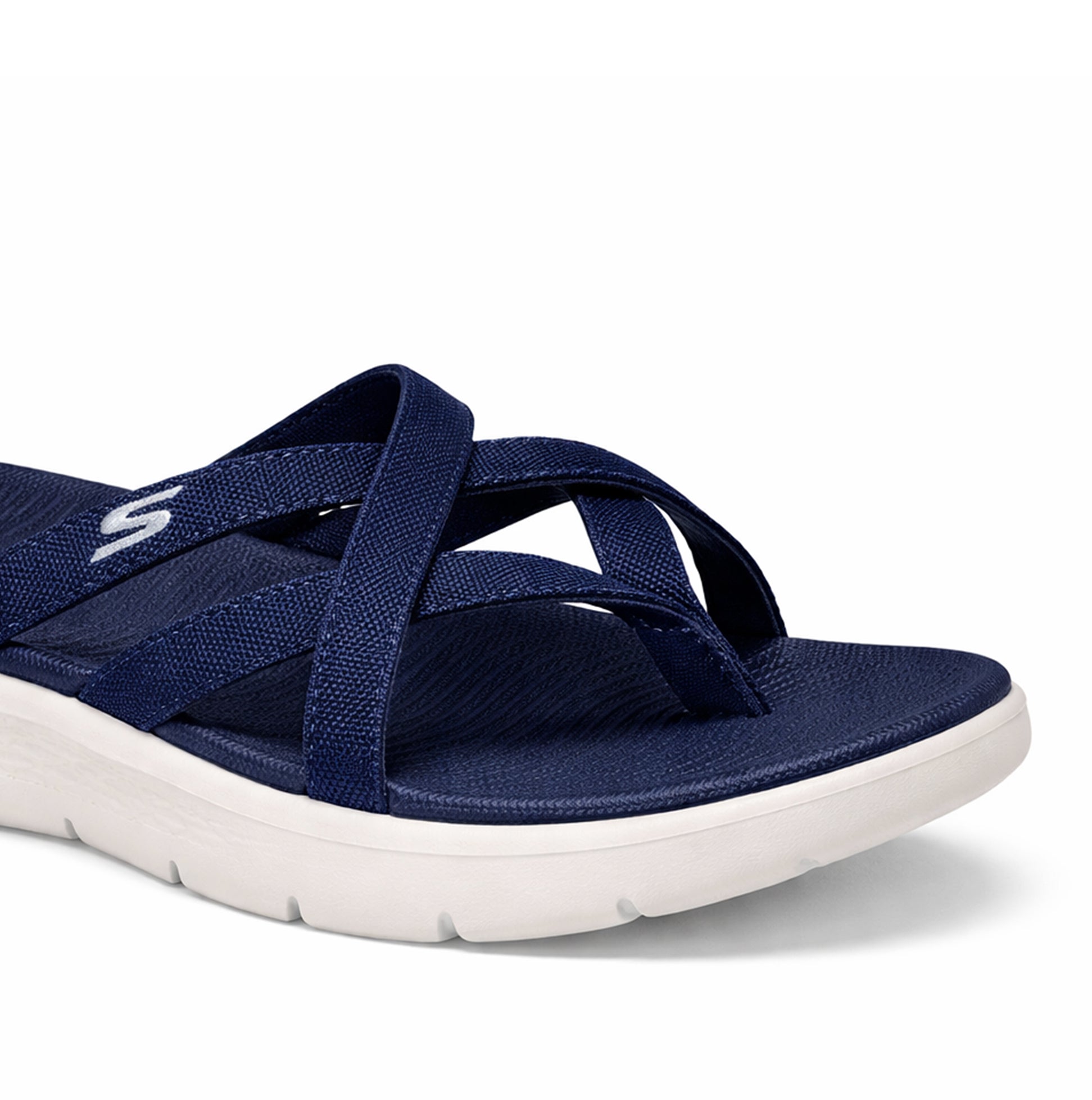 Skechers GO WALK FLEX SANDAL-SSSELENA Womens Mules Sandals Navy