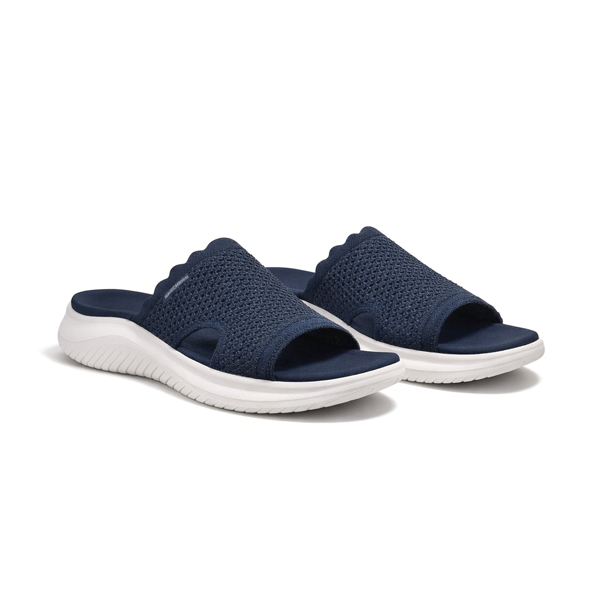 Skechers ULTRA FLEX 3.0 SANDAL-BRING I Womens Sliders Navy