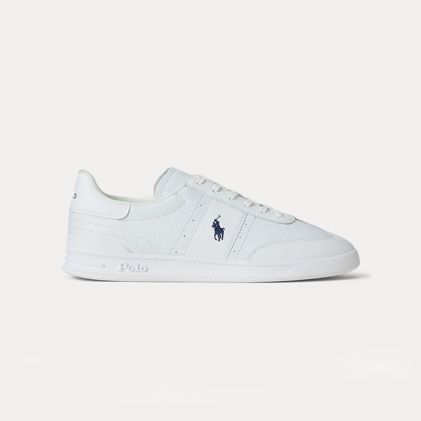 Polo Ralph Lauren HRT AERA PP Mens Court Trainers White/Navy
