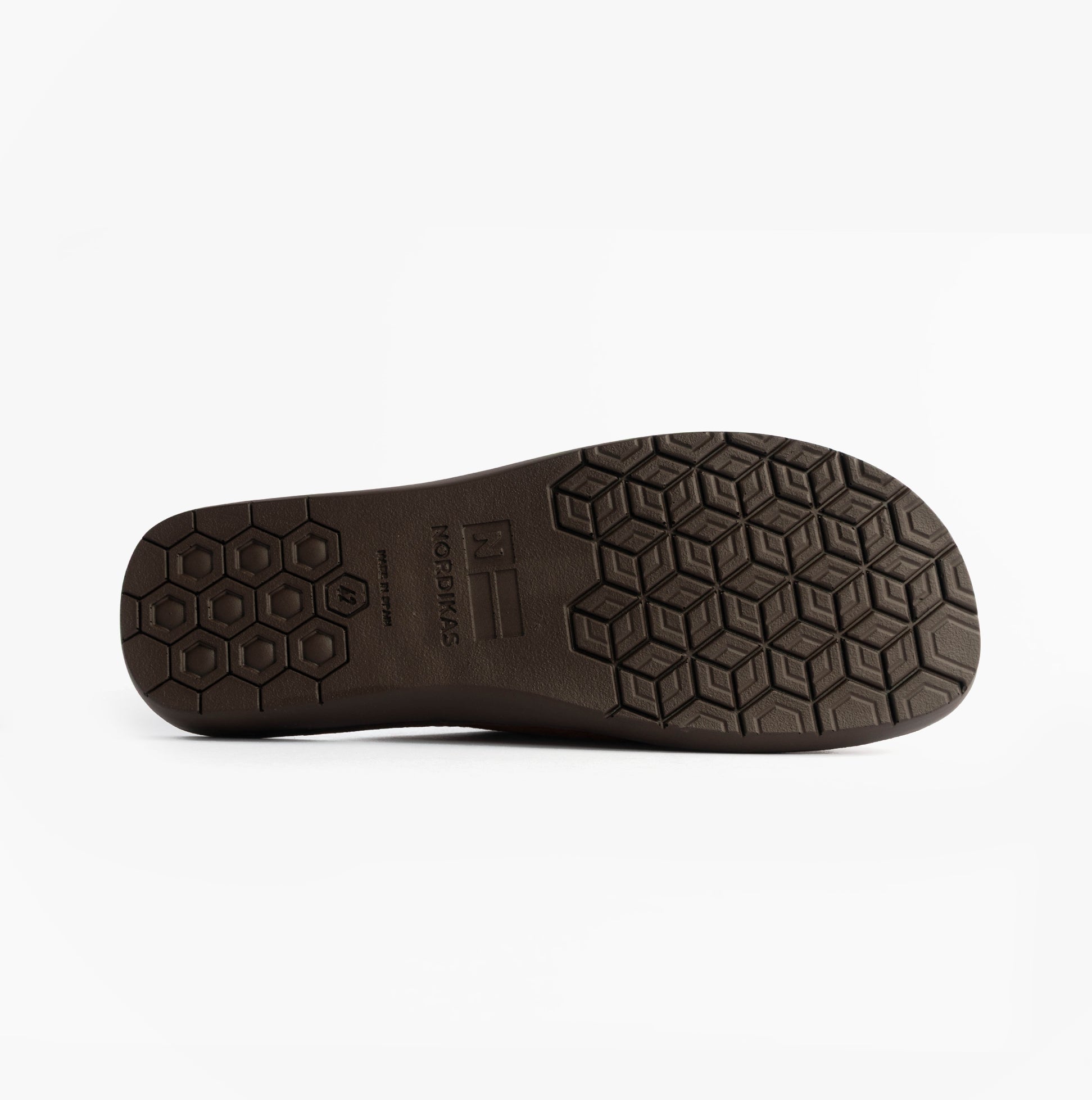 Nordikas 131 DUBLIN Mens Mule Slippers Brown