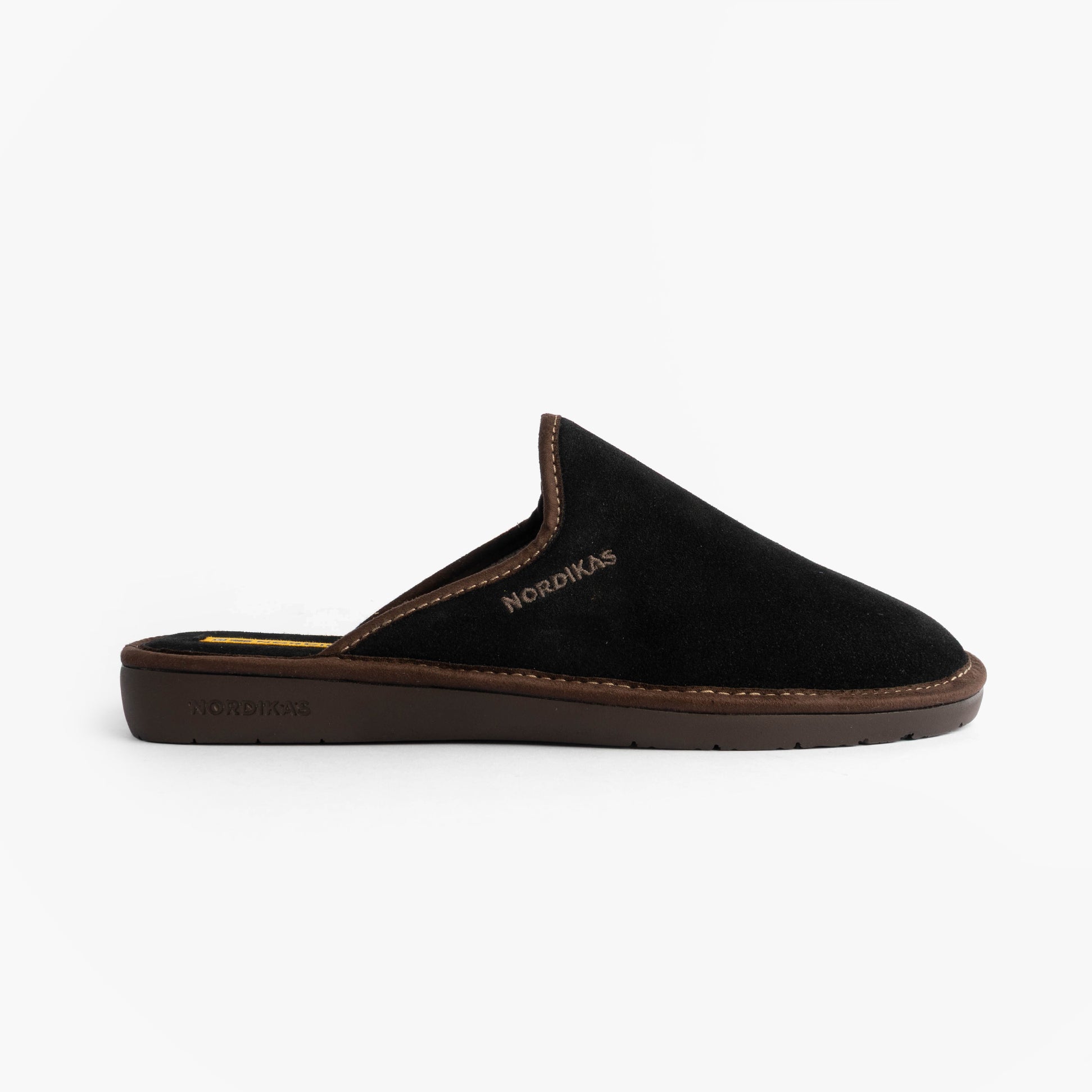 Nordikas 131 DUBLIN Mens Mule Slippers Black