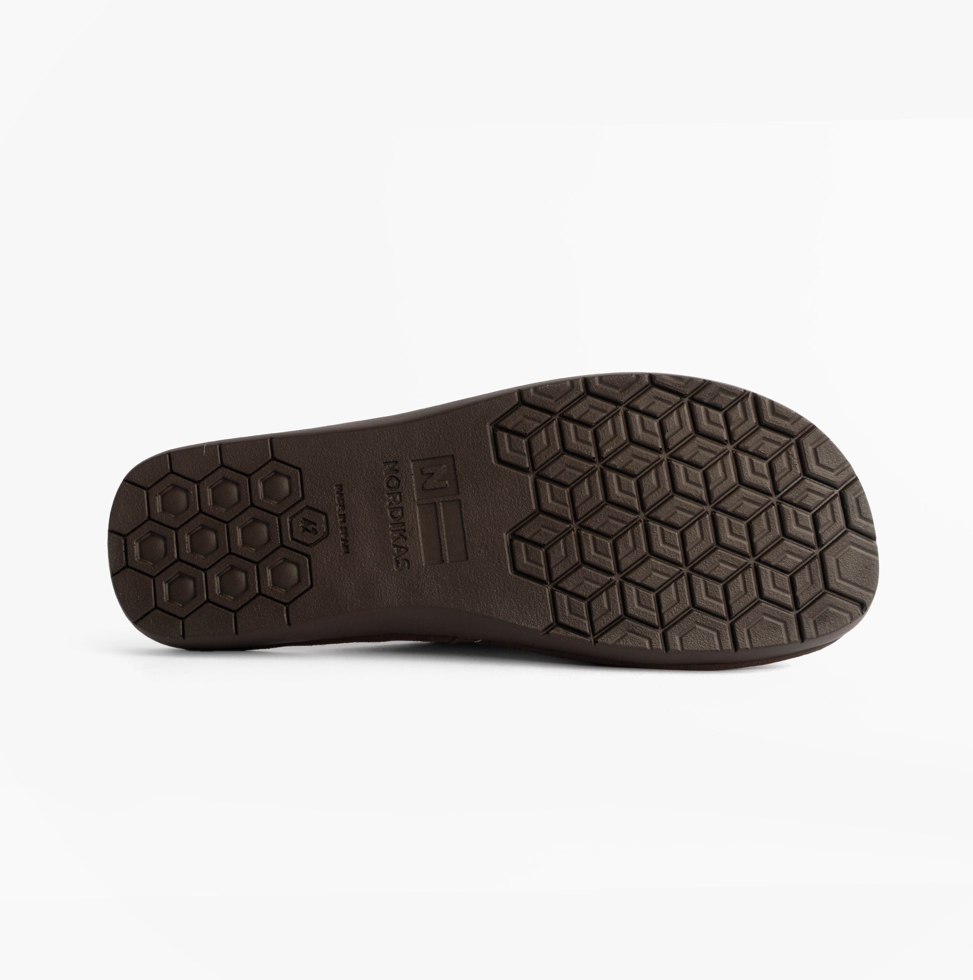 Nordikas 131 DUBLIN Mens Mule Slippers Burdeos Red