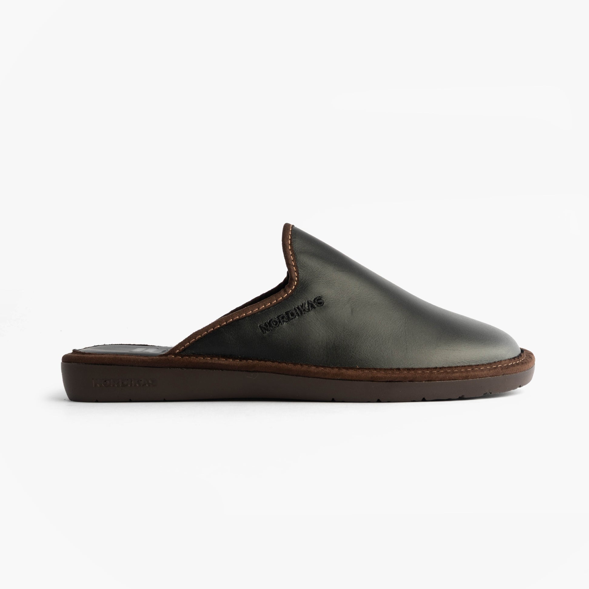 Nordikas 131 DUBLIN Mens Mule Slippers Black